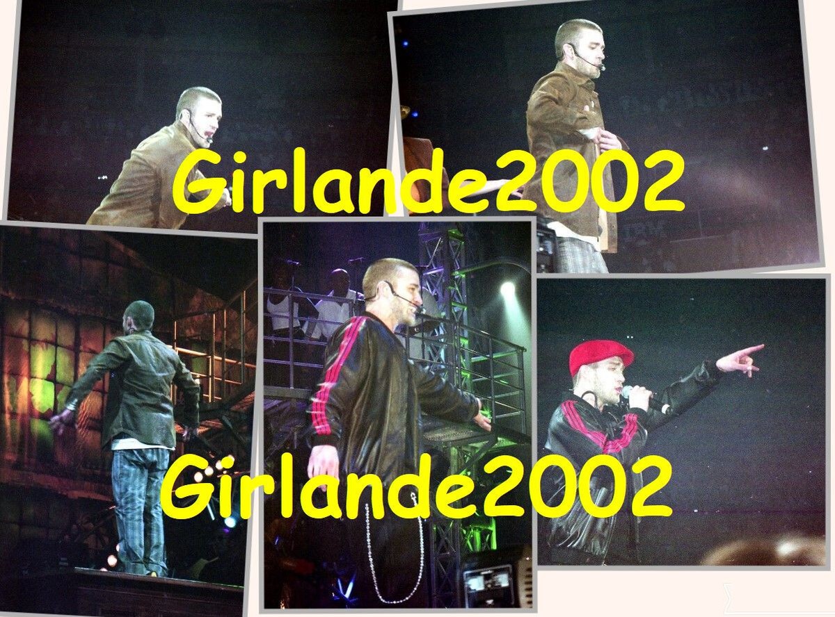 2003 The Justified Tour Justin Timberlake 35mm Film negatives