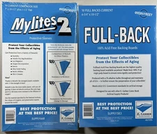 E. Gerber Mylites2 & Full-Back Current (50pcs) Set 700M2/675FB 35pt White/White