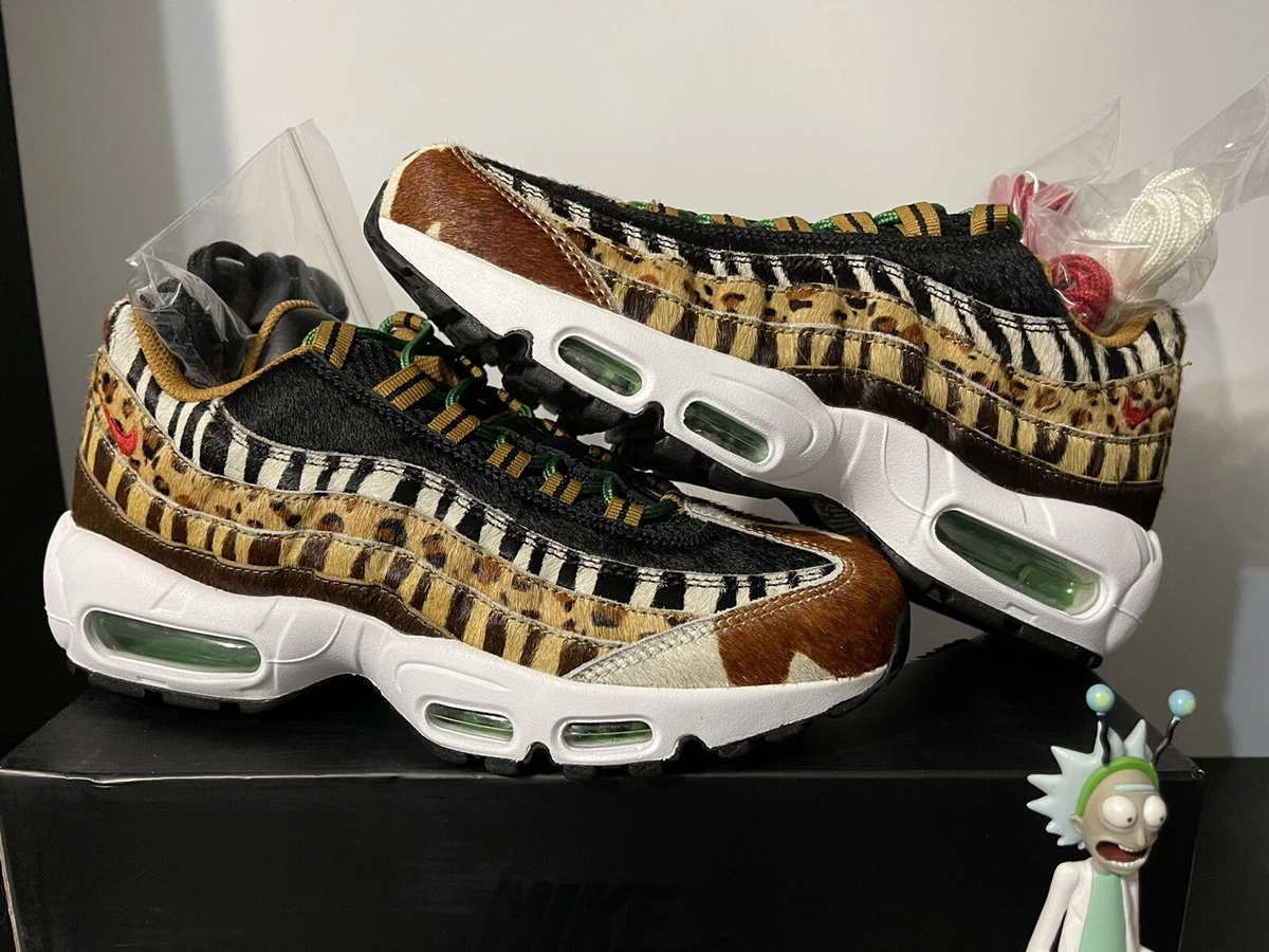 Nike Air Max 95 Atmos Animal Pack 2.0 Size 7.5 (2018 All Black Box