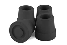 Quad Cane Tips, Black, 5/8 Inch