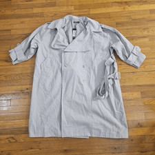 Nasty Gal Petite Oversized Trench Coat Stone Size 4 US 8 UK Retails $185