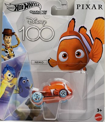 hot wheels CHARACTER CARS Disney Pixar 100 . NEMO” die cast car | eBay