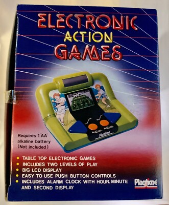 Playtime Touchdown Football Vintage 1988 Handheld Electronic Game