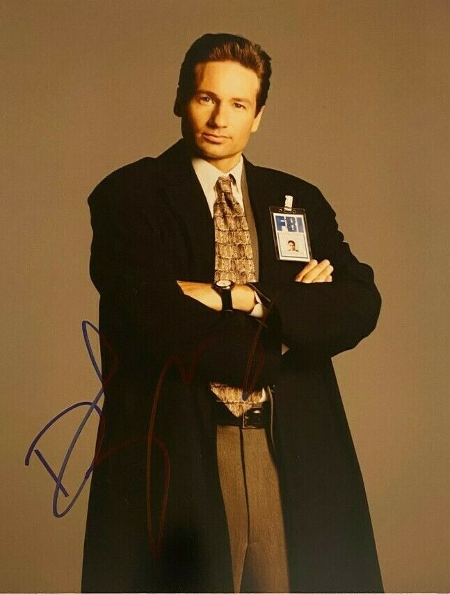 【モルダー捜査官】X Files ／David Duchovny Auto! モルダー捜査官】X Files ／David Duchovny Auto! David