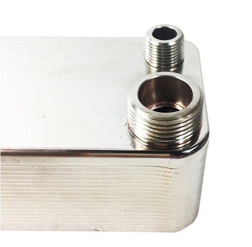 20-Plates Water to Water Brazed Plate Heat Exchanger Domestic Panel Radiator - Picture 8 of 10