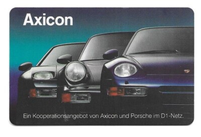 RARE / PHONE CARD - PORSCHE AUTO CAR / PHONECARD WITHOUT CHIP WITHOUT CHIP