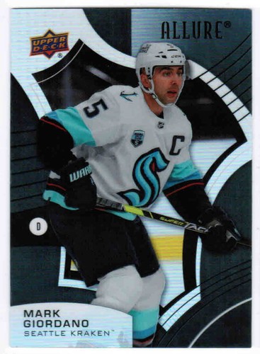 21/22 2021 UPPER DECK ALLURE HOCKEY BASE BLACK RAINBOW CARDS 1-100 U-Pick List - Picture 19 of 48