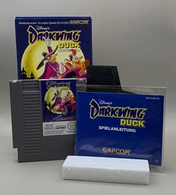 FAN-SET DARKWING DUCK NES OVP CIB + PANINI ALBUM + SEALED DISPLAY