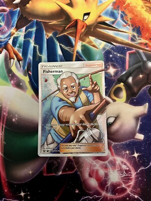 Pokmon fisherman trainer card hidden fates | eBay