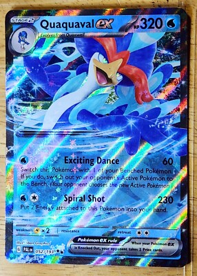 Quaquaval EX Stage 2 052/193 Paldea Evolved Rare Holo