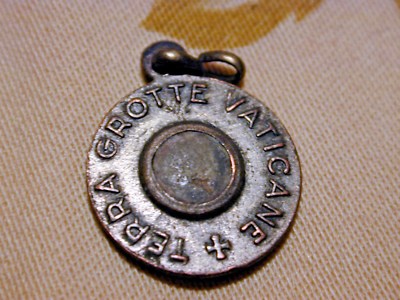 RARE Pope Johannes XXIII John 23 Medal Pont Max Terra Grotte