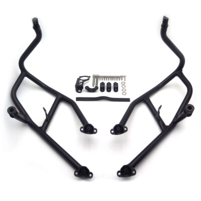 D Lower Crash Bar Bumper Engine Guard Black For KTM ADV 1050 1090