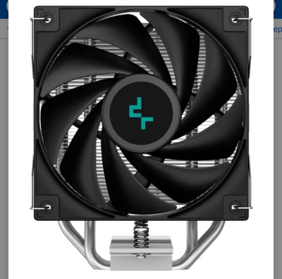 DeepCool AG400 120mm Single Tower CPU Cooler Black - Image 4 of 4