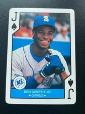 1990 The US Playing Card Co. Ken Griffey Jr. Card MINT