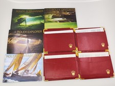 Vintage Genuine Rolex booklet and warranty holder set ii