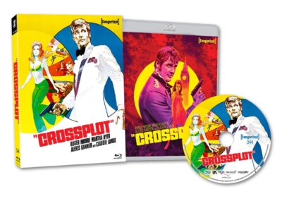 Crossplot (1969) Roger Moore Blu-Ray BRAND NEW with slipcase (USA ...