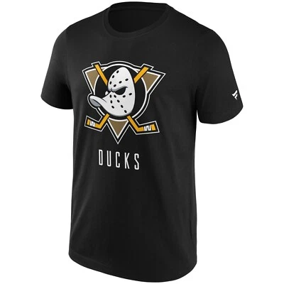 FANATICS NHL Anaheim Mighty Ducks T-Shirt Seasonal Essentials Fanshirt Tee Eishockey
