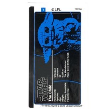 LEGO STICKER SHEET 75318 The Child Star Wars The Mandalorian Sculptures Decals