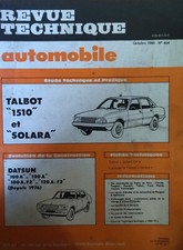 Revue technique Talbot SOLARA