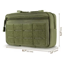 Compact Molle Pouch EDC Tool Kit Nylon Vest Accessory Bag Tactical