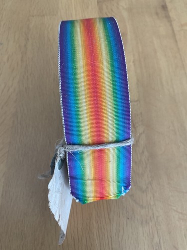 WW1 Original British Allied Army Watered Silk Victory Medal Ribbon 66" in Length - Picture 2 of 7