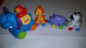 fisher price safari train