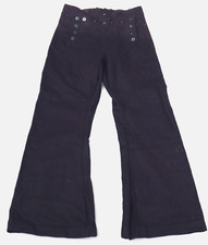 Vintage 1960s US NAVY Sailor mens 100 wool pants size 30R 30W x 29.5L 