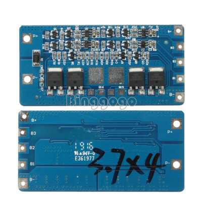 4S 20A Li-ion Lithium Battery BMS Protection PCB Board 14.8V 16.8V Cell D
