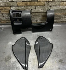 1996 2000 Civic Dash Caps End Under Bezel Trim Honda 96 97 98 99 00 JDM Password
