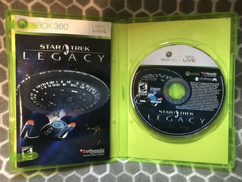 Star Trek: Legacy Microsoft Xbox 360, 2006 (CIB w/ Case, Game and Manual) - Picture 5 of 8