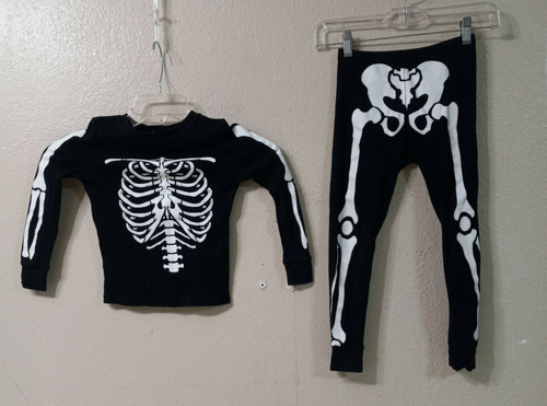 H M 2 Piece Skeleton Halloween Pajamas Costume Long Sleeve Sz 6x Euc 43 Ebay H M 2 Piece Skeleton Halloween Pajamas Costume Long Sleeve Sz 6x Euc 43 Ebay