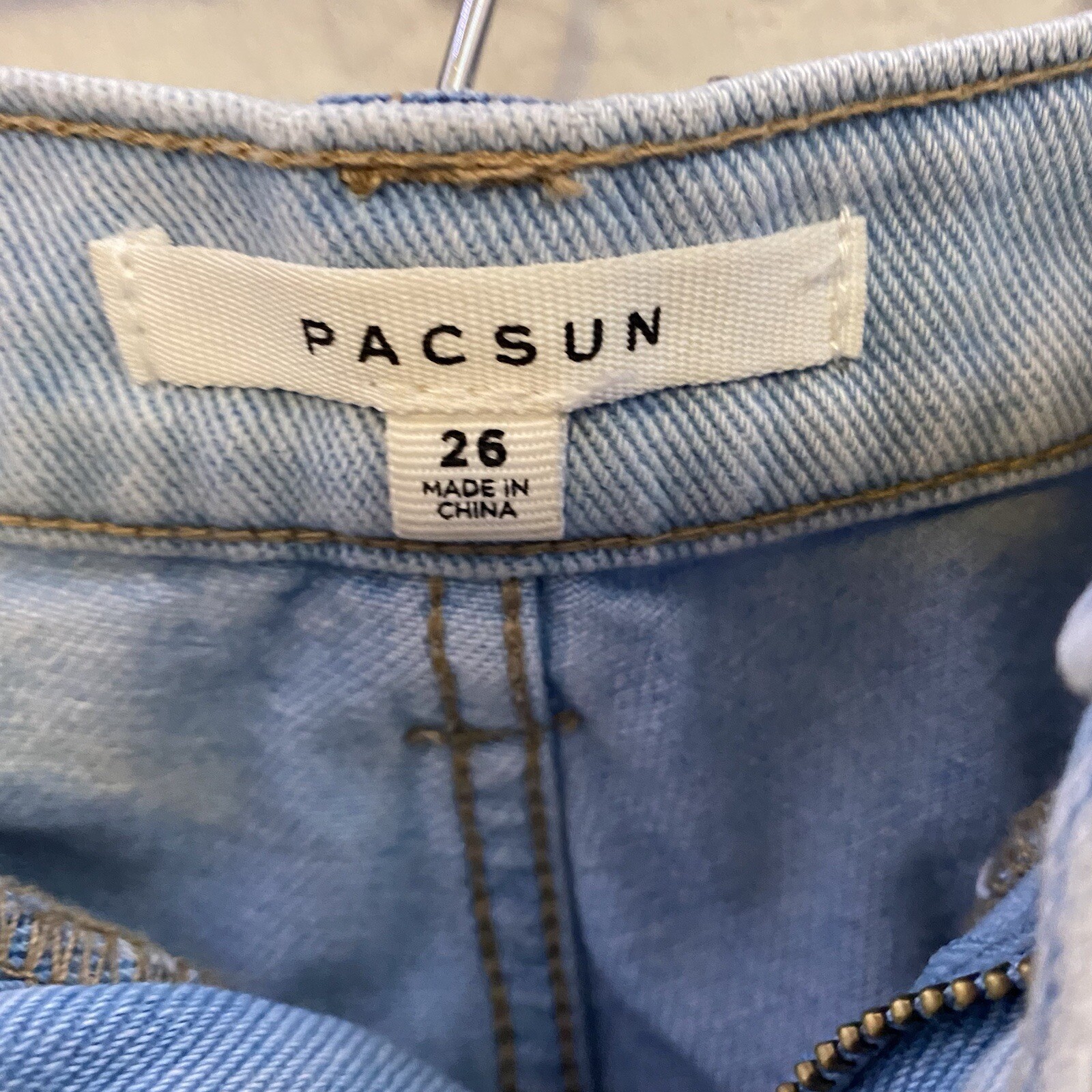 PacSun Two Panel Cargo Split Straight Leg Unhemme… - image 7