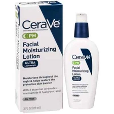 CeraVe PM Facial Moisturizing Lotion Ultra Lightweight - 3 fl oz.