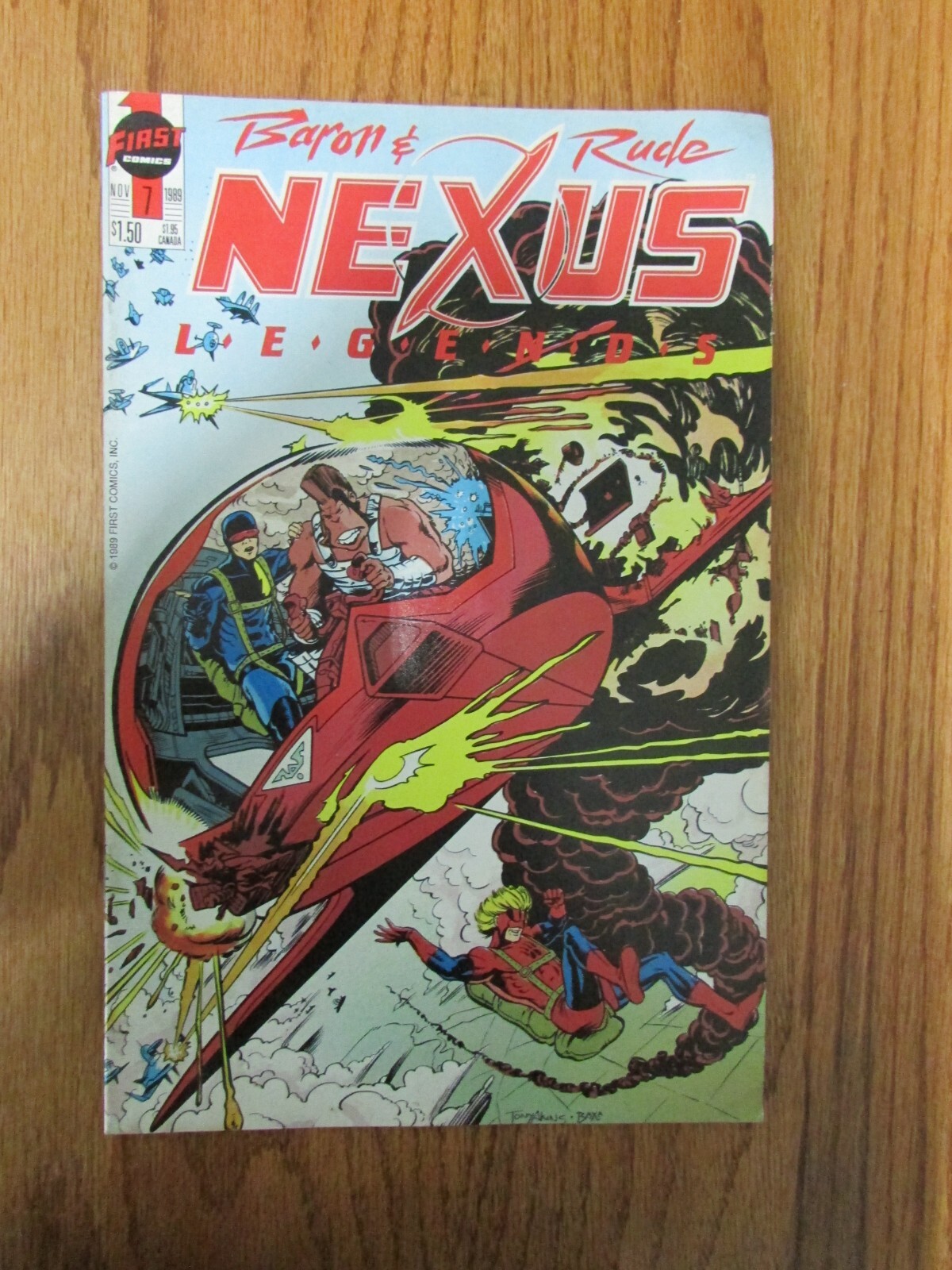 Vintage First Publishing Comics Comic Book Nexus Vol 1 No 7 November ...