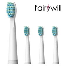 4Pcs Soft Replacement Heads for Fairywill Sonic Electric Toothbrush 508 507 917