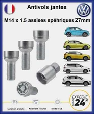Anti-theft nuts for VW wheels (4 nuts + 2 keys)