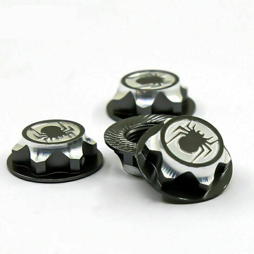 4PCS 17MM Dustproof Metal Tire Nut Set Anti-Skid Hex for 1:8 RC Car Model - Picture 19 of 19