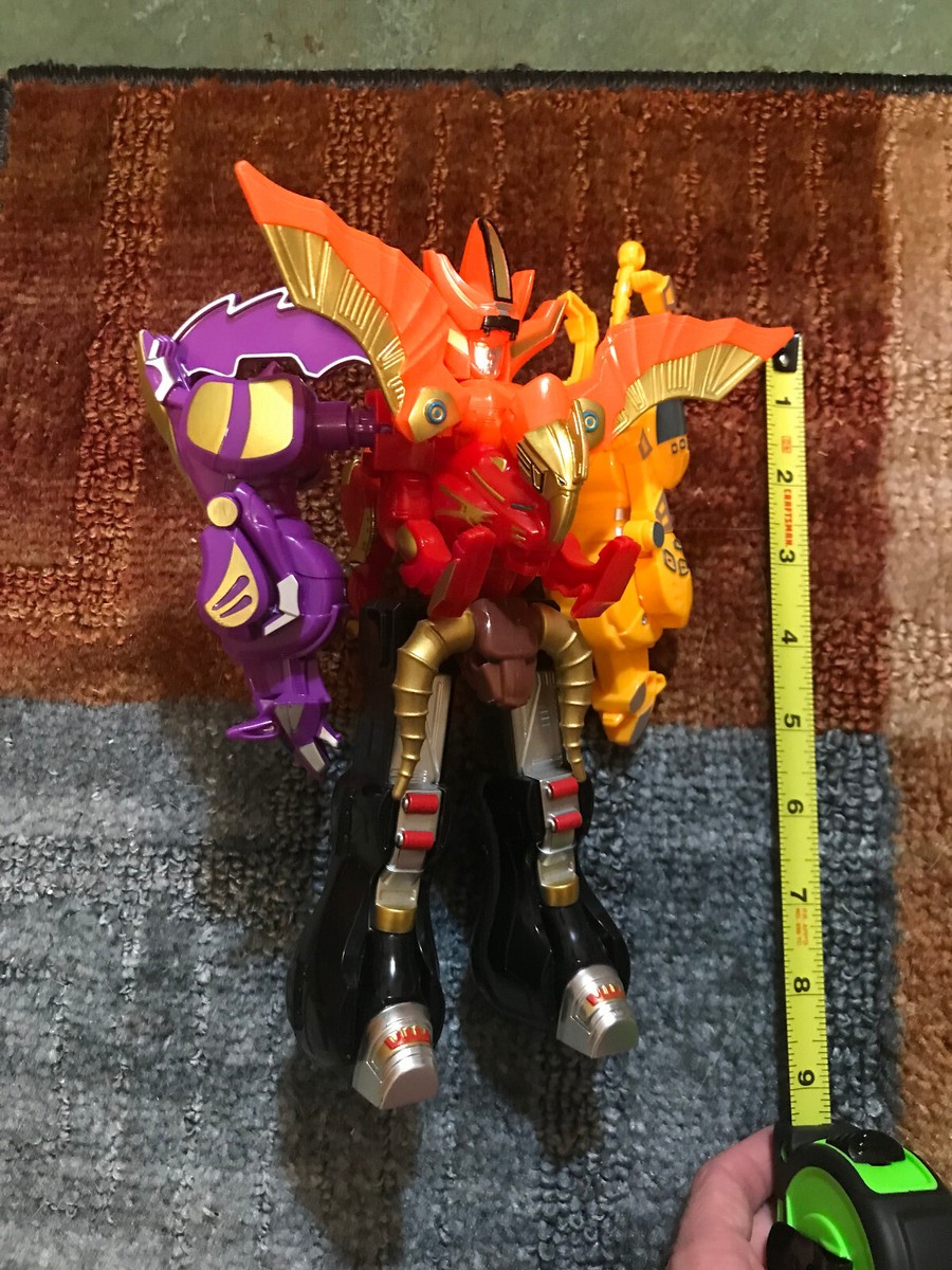 Bootleg KO Power Rangers Wild Force Gao Megazord Plastic Orange