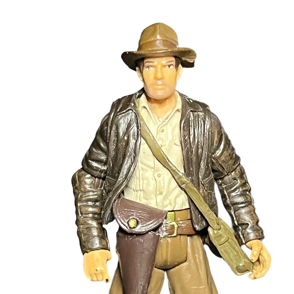 Indiana Jones Raiders Of The Lost Ark Indiana & Rene Belloq 3.75” Figures 2007 - Image 3 of 4