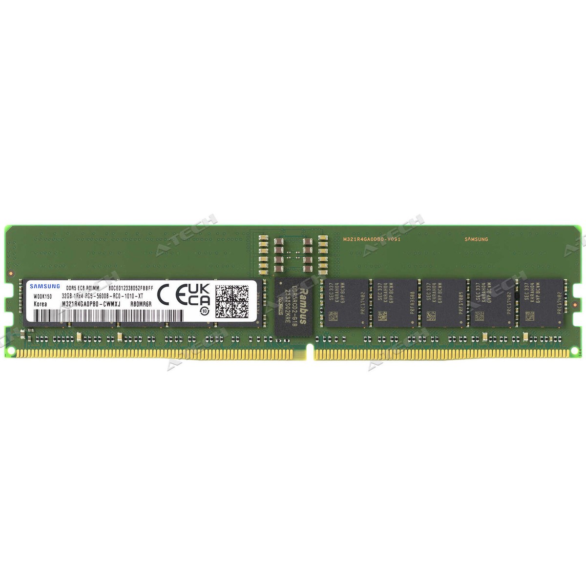 4x Samsung 32GB 5600MHz 1Rx4 DDR5 EC8 RDIMM PC544800 Memory RAM