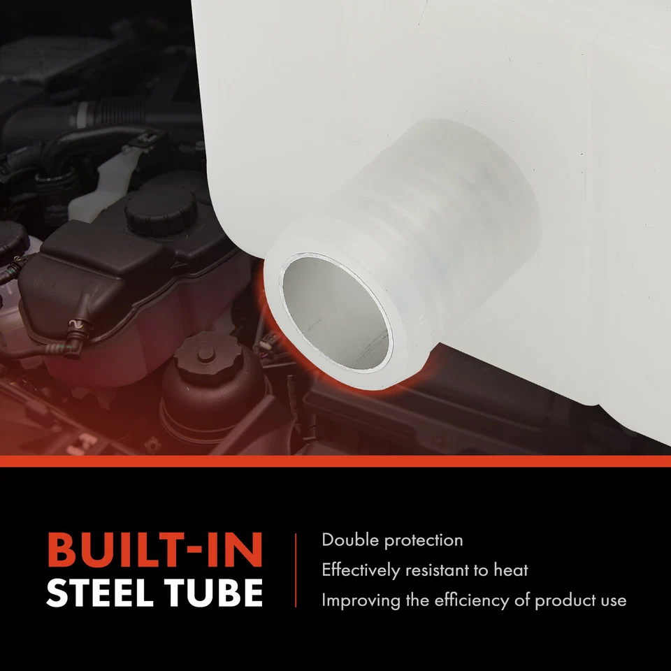 Tanque de depósito de refrigerante de alta resistencia con sensor para camión Volvo VNL VNM 08-18 Mack Foto 4 de 4