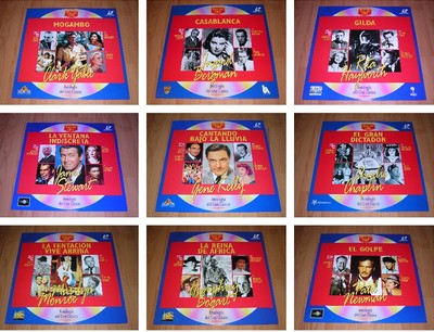 PELICULAS EN  HD-DVD - LASERDISC - BETA - EDICIONES ESPAÑOLA EUROPA - CLASICOS