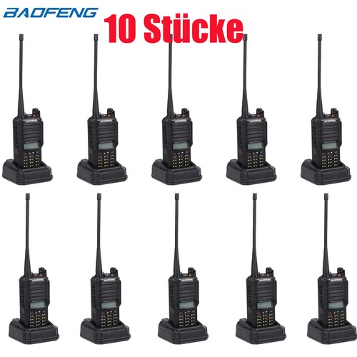 BAOFENG UV-9R Plus Walkie Talkie Tragbare FM Transceiver VHF/UHF 128CH Amateur - Zdjęcie 17 z 17