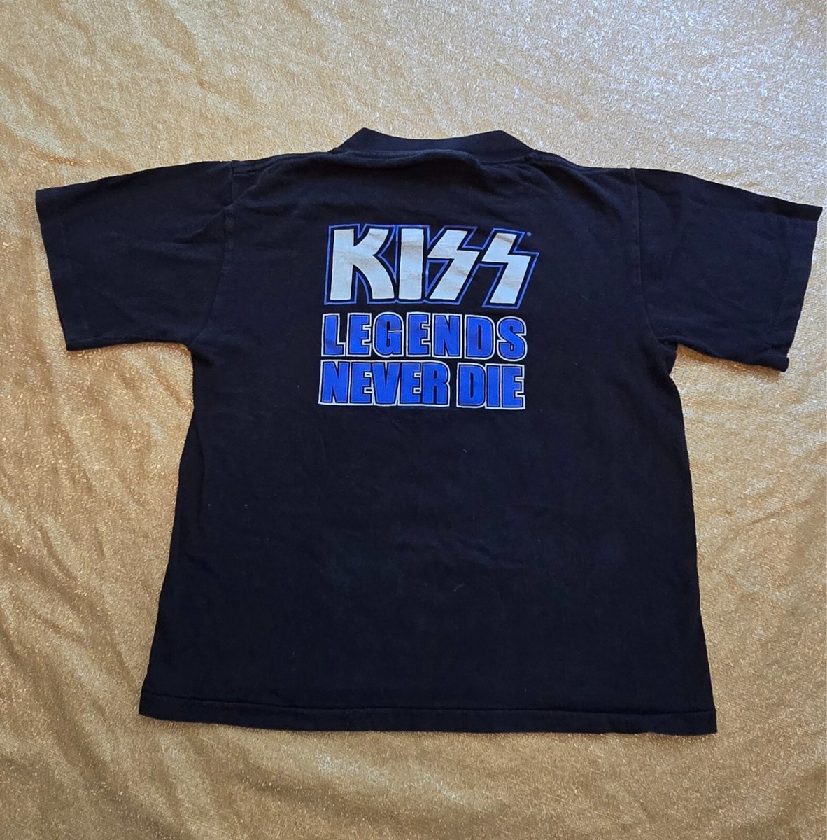 KISS THE FAREWELL TOUR 2001 Tシャツ VINTAGE KISS THE FAREWELL TOUR 1973-2000 YOUTH MEDIUM KIDS