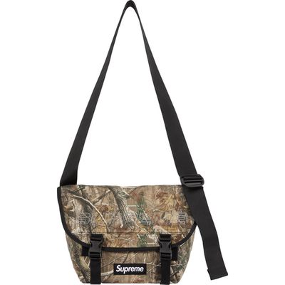 Supreme Denim Messenger Bag Black White Indigo Camo 4colors FW25