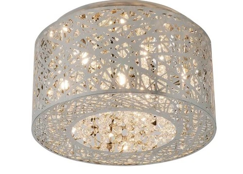 ET2 Inca 7 LED 15.75" Wide Flush Mount, Polished Chrome, 20.3W E21300-10PC - Picture 1 of 4