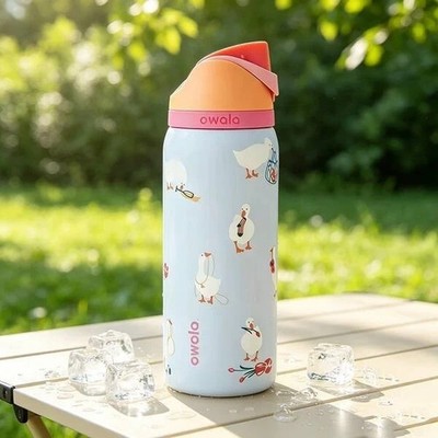 NEW With BOX Owala Silly Goose Freesip 32oz Limited Edition Water Bottle