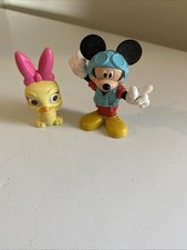 DISNEY MICKEY MOUSE & BIRD CUCKOO LOCA MINI FIGURES PLAYING BALL