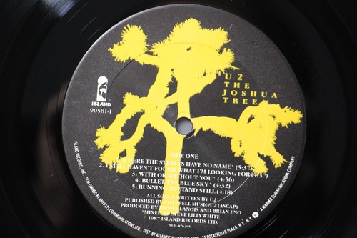 U2 – The Joshua Tree, 1987 LP Gatefold, Island Records – 90581-1 w/Insert - Foto 7 di 11