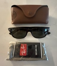 Ray-Ban New Wayfarer RB2132 902 Unisex Sunglasses Tortoise G-15 52mm